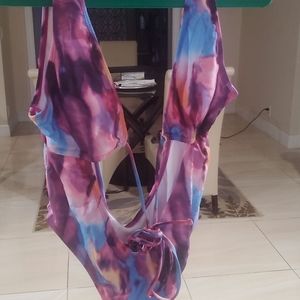 Brand New! Tye Dye One Piece Swim